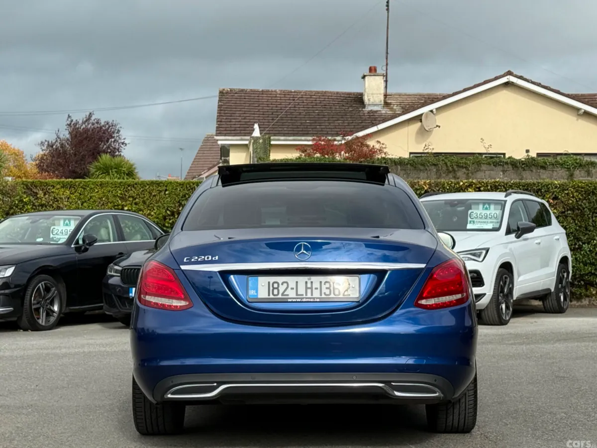 Mercedes-Benz C-Class Saloon, Diesel, 2018, Blue