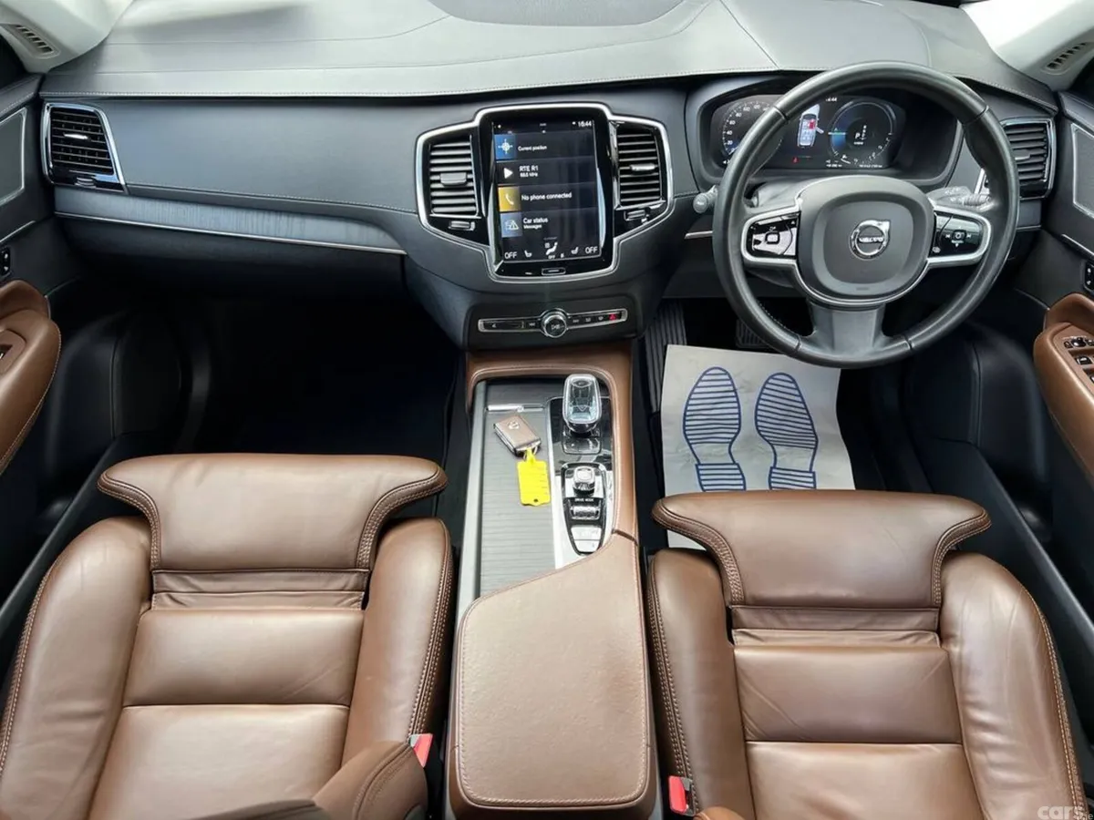 Volvo XC90 Estate, Petrol Plug-in Hybrid, 2020, Silver
