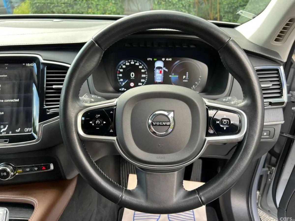 Volvo XC90 Estate, Petrol Plug-in Hybrid, 2020, Silver
