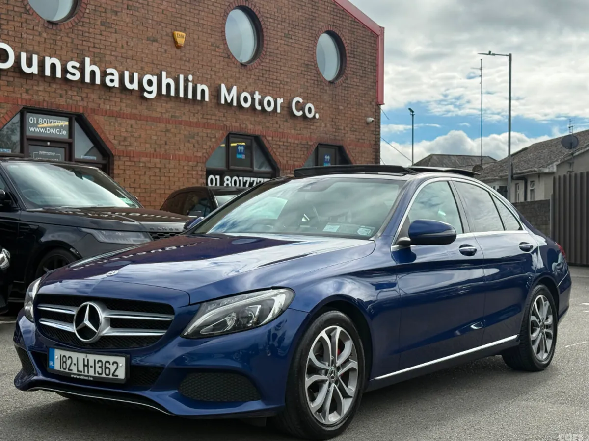 Mercedes-Benz C-Class Saloon, Diesel, 2018, Blue