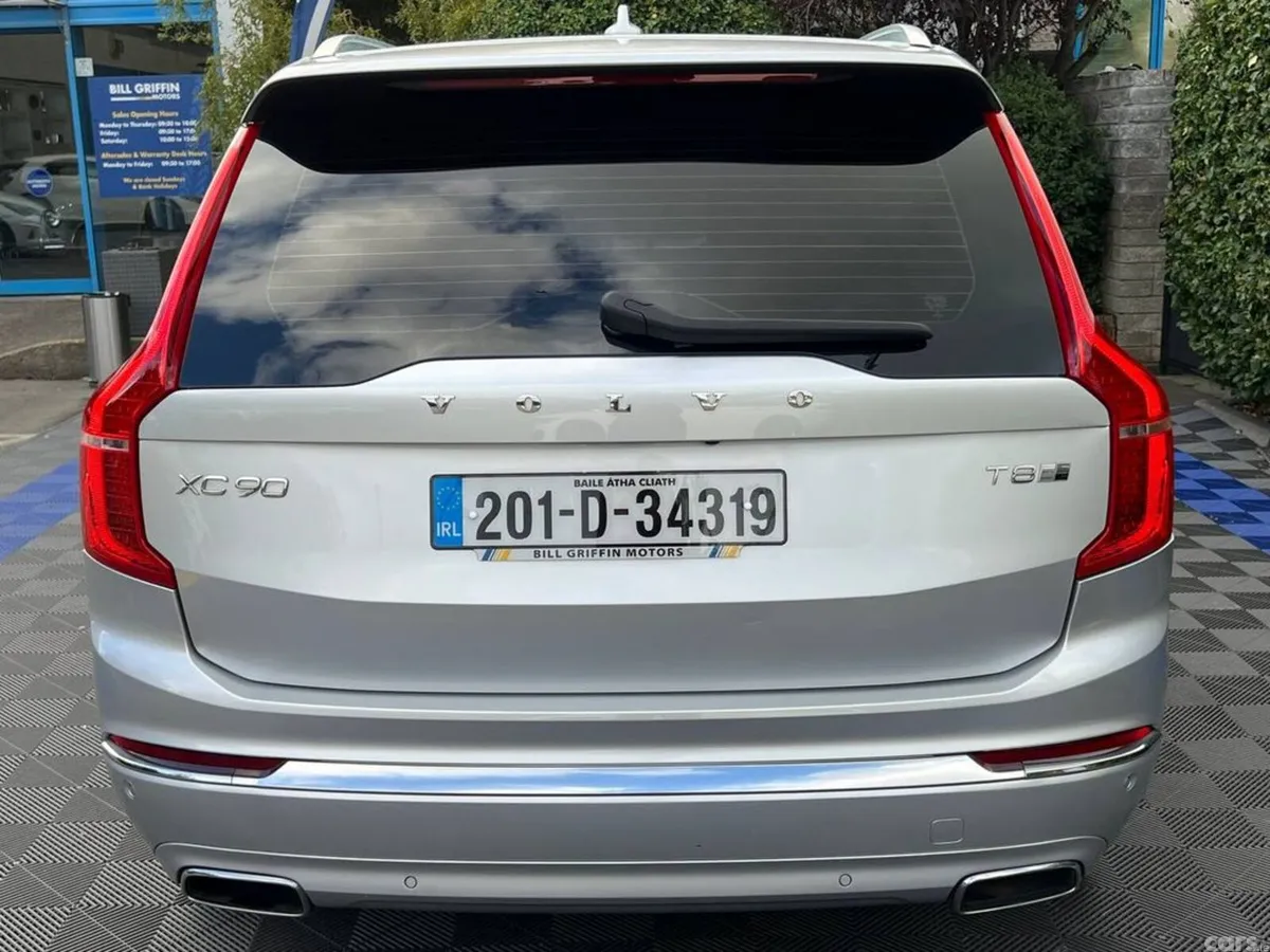 Volvo XC90 Estate, Petrol Plug-in Hybrid, 2020, Silver