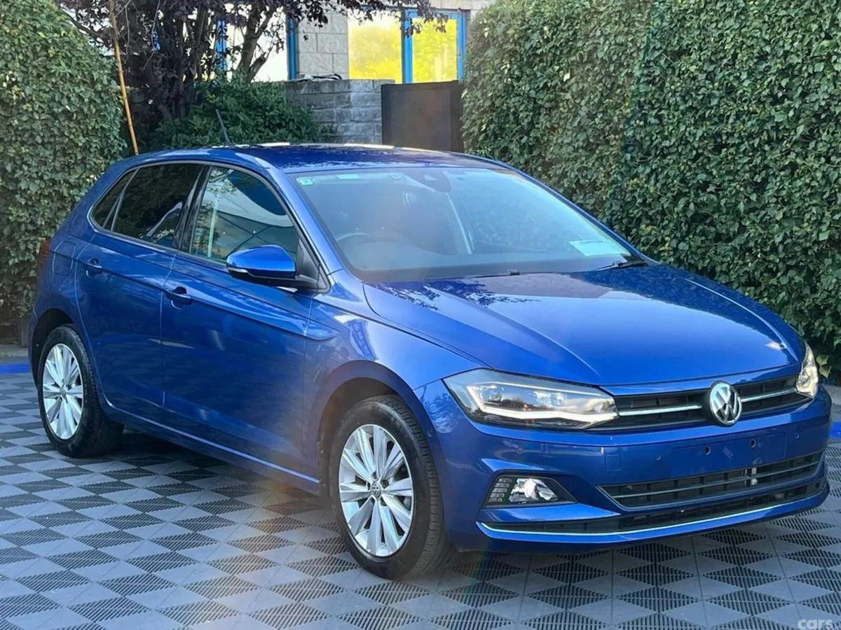 Volkswagen Polo Hatchback, Petrol, 2020, Blue