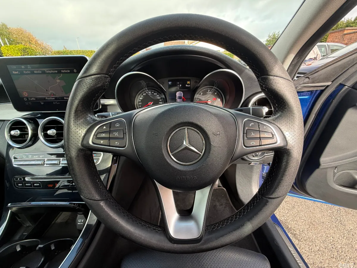 Mercedes-Benz C-Class Saloon, Diesel, 2018, Blue