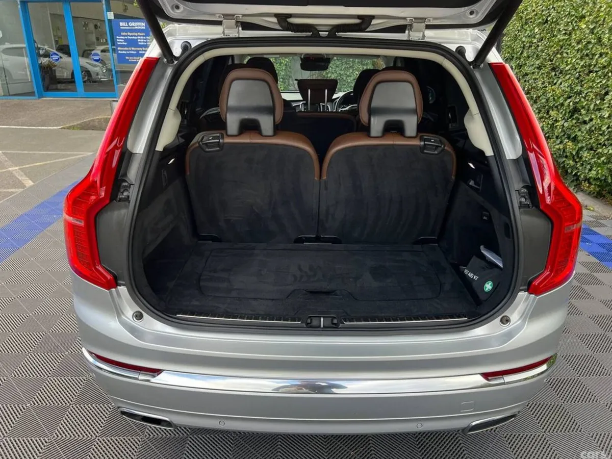 Volvo XC90 Estate, Petrol Plug-in Hybrid, 2020, Silver