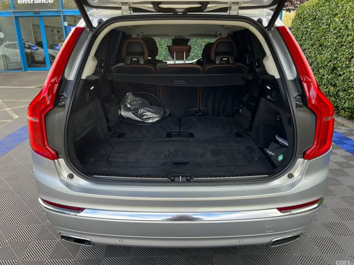 Volvo XC90 Estate, Petrol Plug-in Hybrid, 2020, Silver