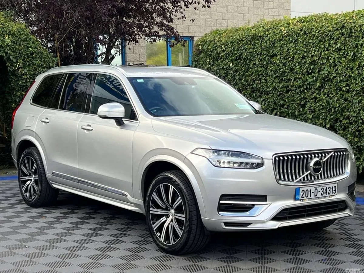 Volvo XC90 Estate, Petrol Plug-in Hybrid, 2020, Silver