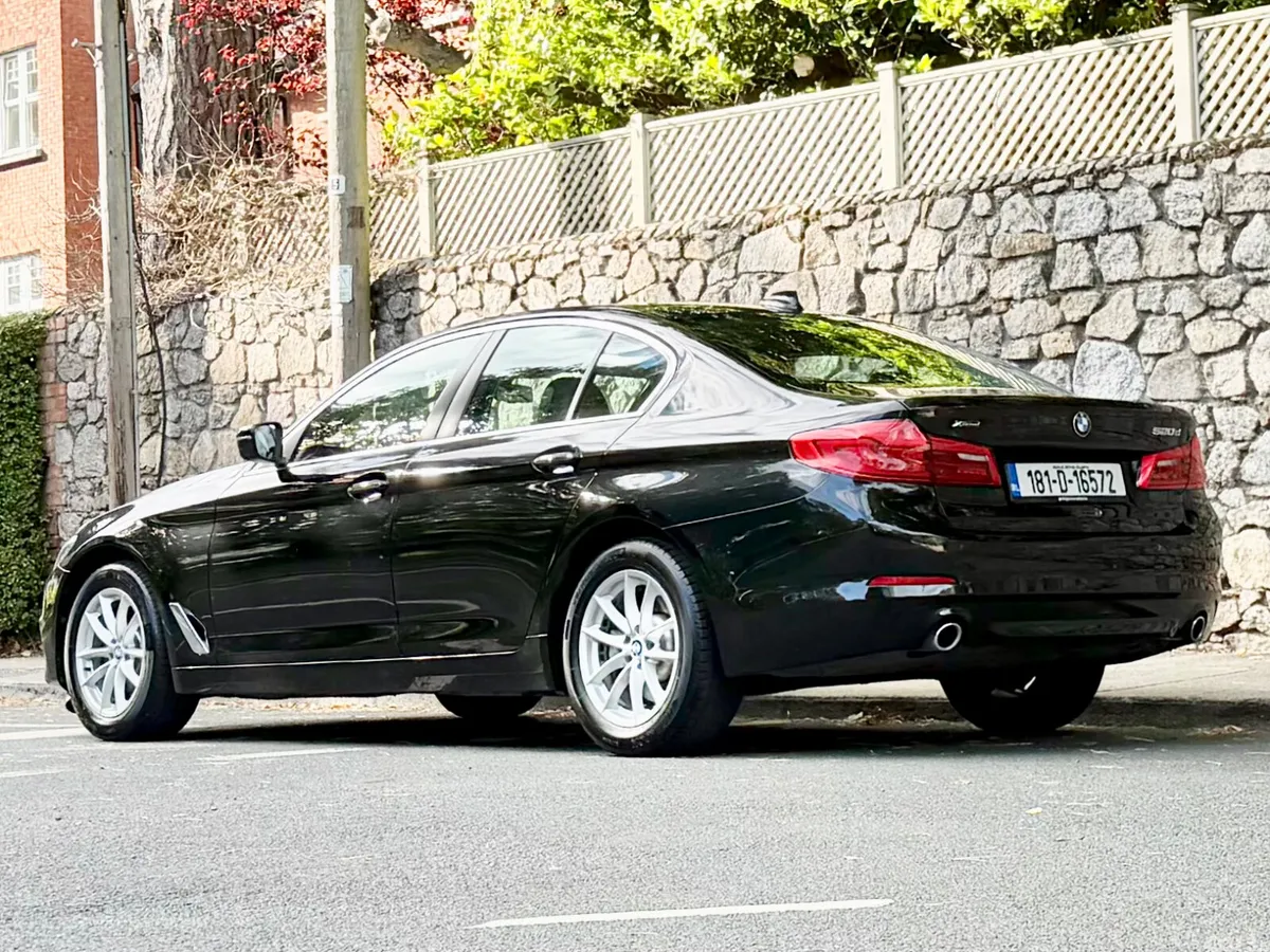 BMW 5-Series Saloon, Diesel, 2018, Black