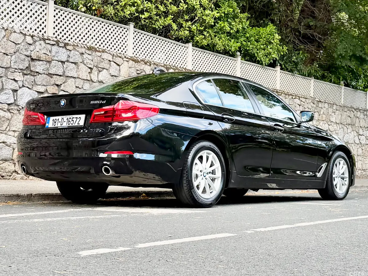 BMW 5-Series Saloon, Diesel, 2018, Black