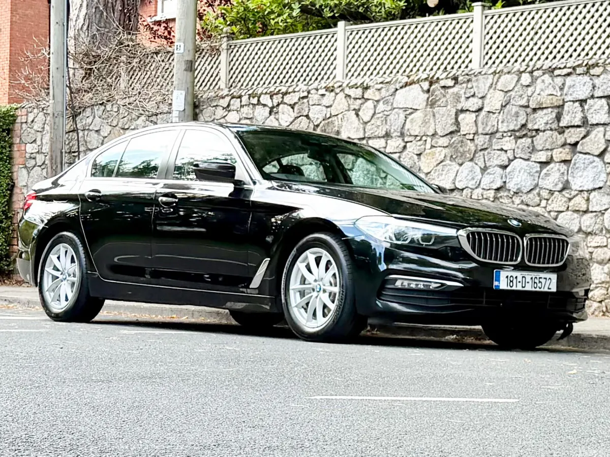 BMW 5-Series Saloon, Diesel, 2018, Black