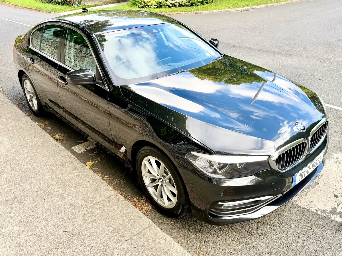 BMW 5-Series Saloon, Diesel, 2018, Black