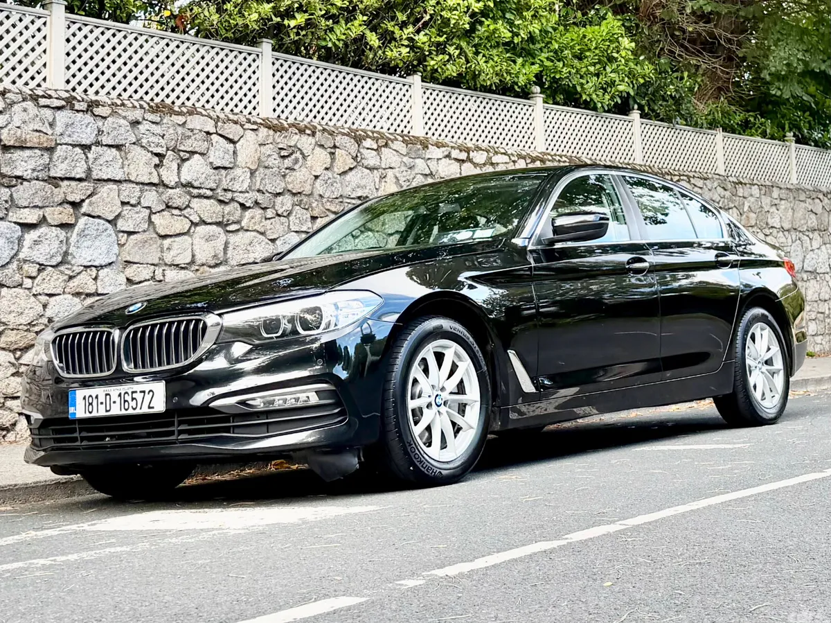 BMW 5-Series Saloon, Diesel, 2018, Black