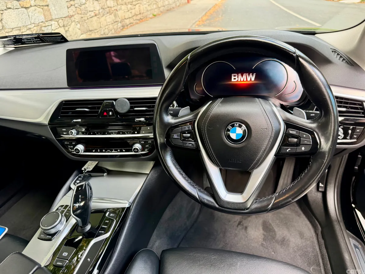 BMW 5-Series Saloon, Diesel, 2018, Black