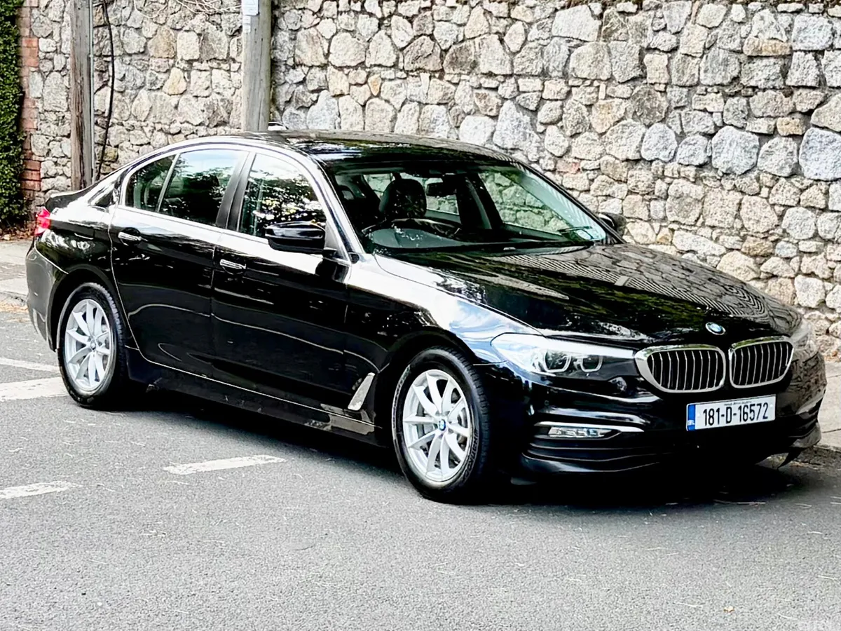 BMW 5-Series Saloon, Diesel, 2018, Black