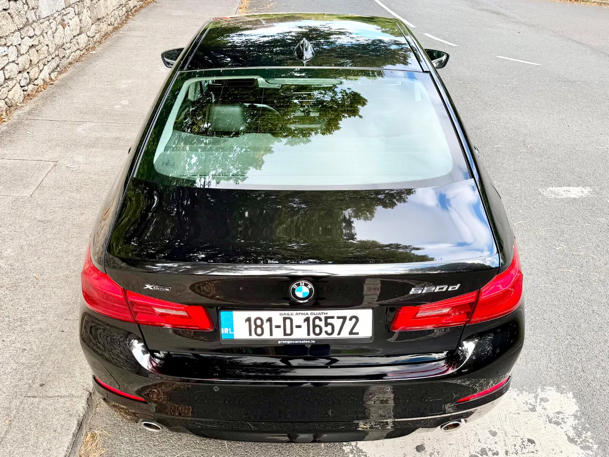 BMW 5-Series Saloon, Diesel, 2018, Black