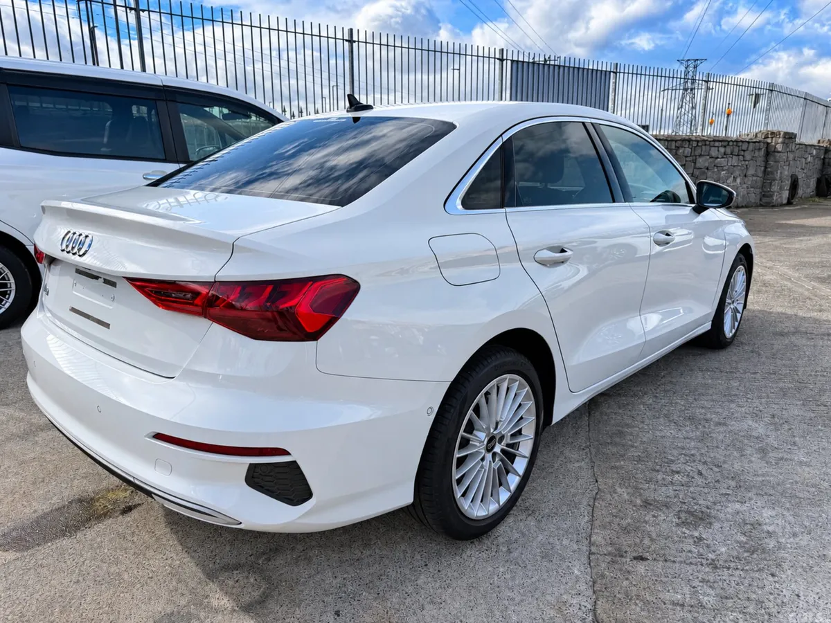 Audi A3 Saloon, Petrol Hybrid, 2022, White