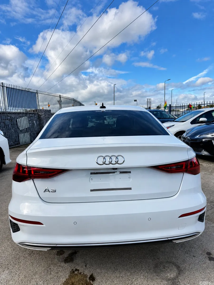 Audi A3 Saloon, Petrol Hybrid, 2022, White