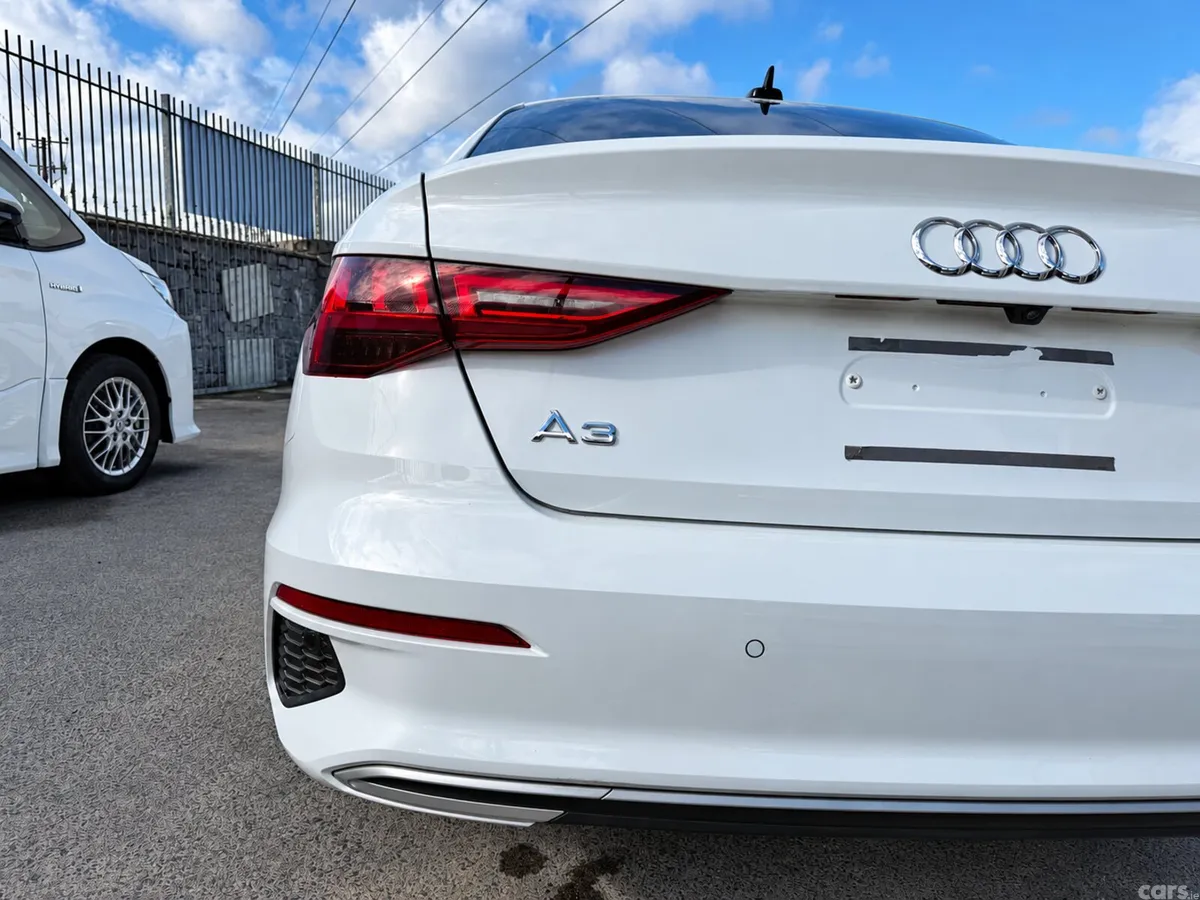 Audi A3 Saloon, Petrol Hybrid, 2022, White