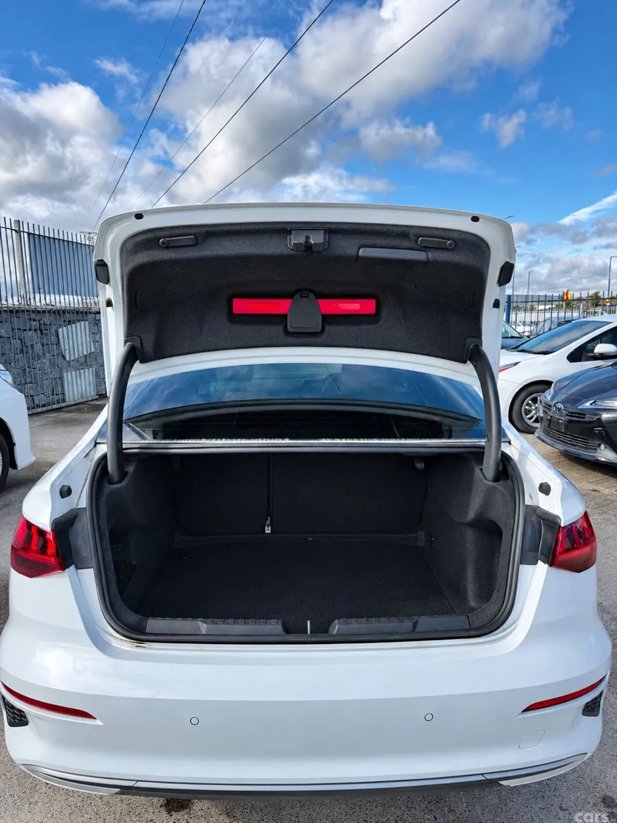Audi A3 Saloon, Petrol Hybrid, 2022, White