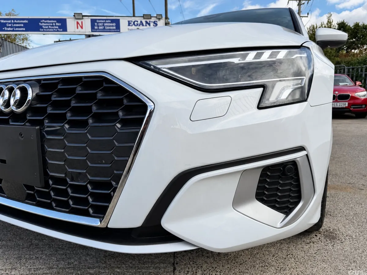 Audi A3 Saloon, Petrol Hybrid, 2022, White