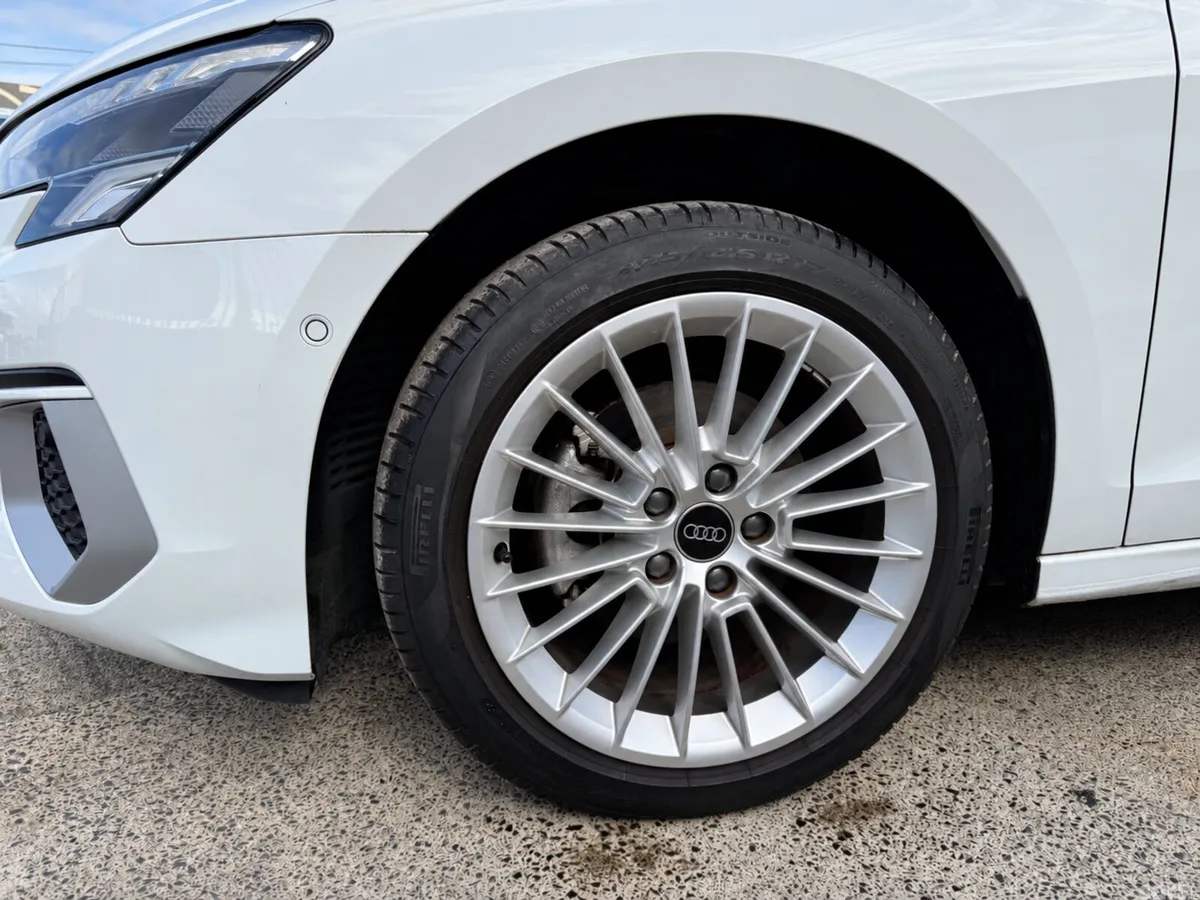 Audi A3 Saloon, Petrol Hybrid, 2022, White