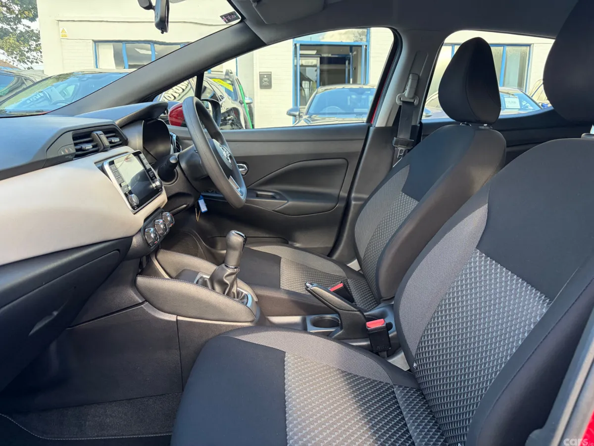 Nissan Micra Hatchback, Petrol, 2021, Red