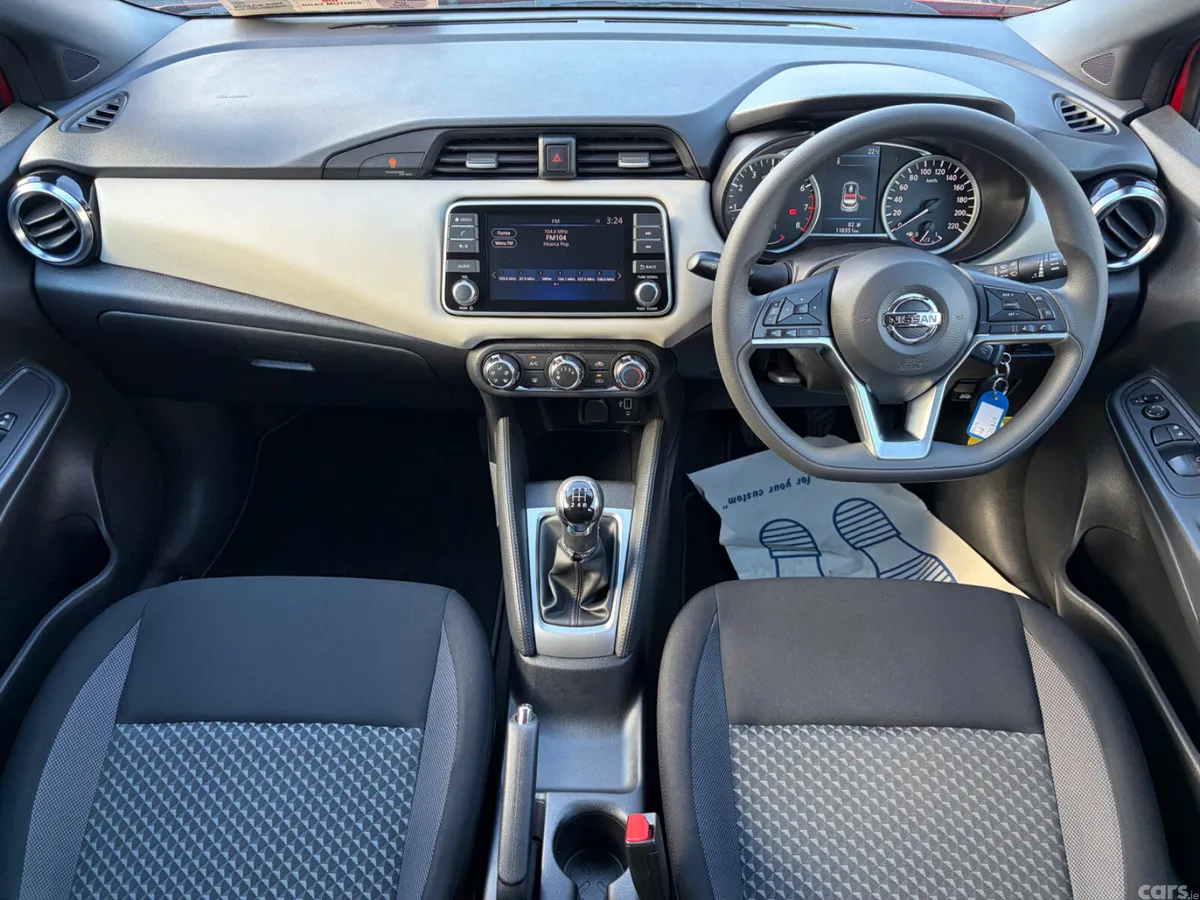Nissan Micra Hatchback, Petrol, 2021, Red