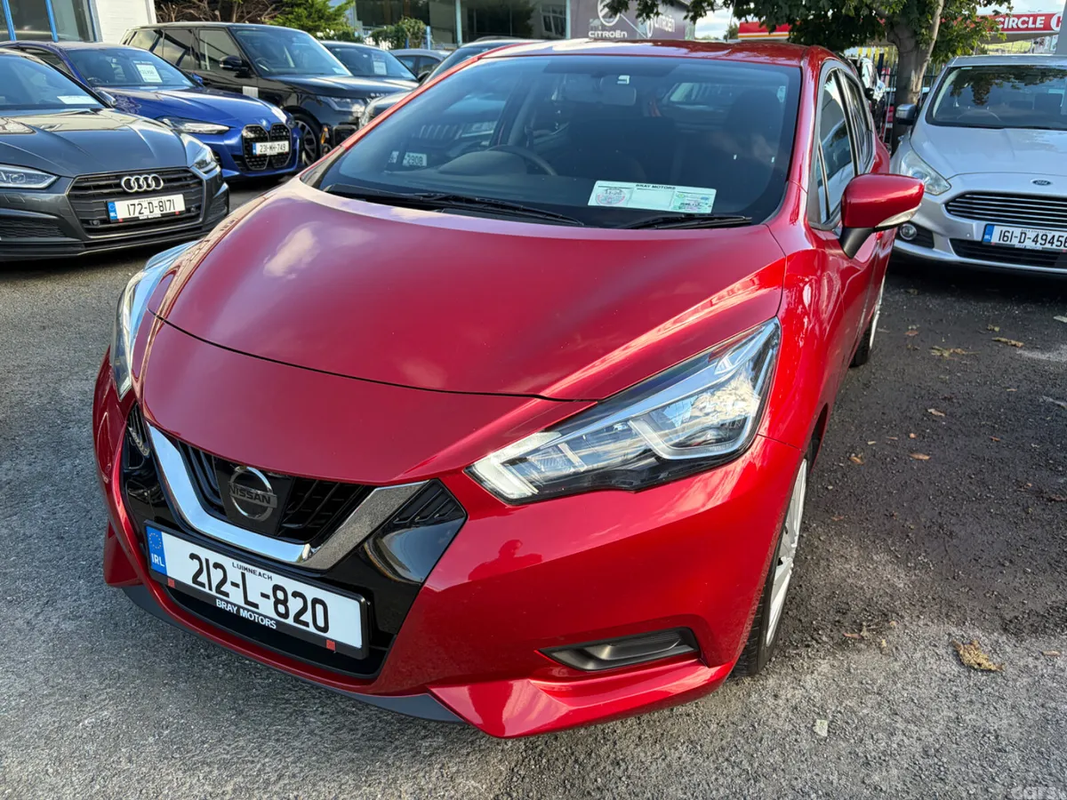 Nissan Micra Hatchback, Petrol, 2021, Red