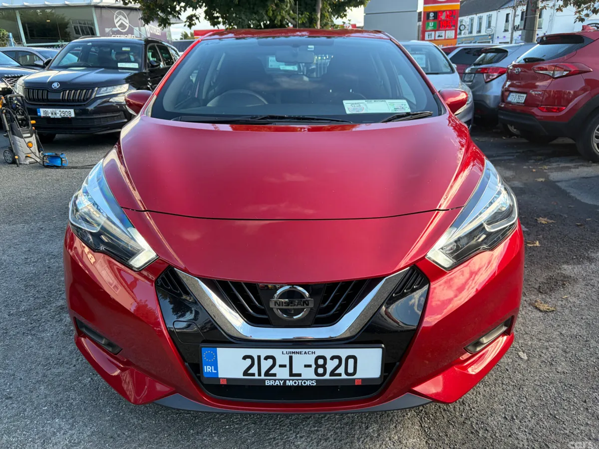 Nissan Micra Hatchback, Petrol, 2021, Red
