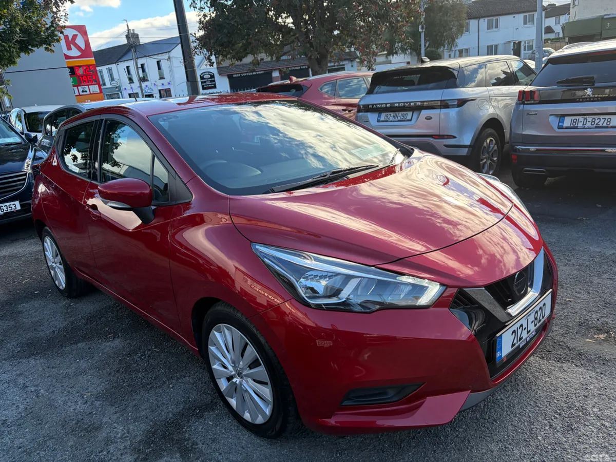 Nissan Micra Hatchback, Petrol, 2021, Red