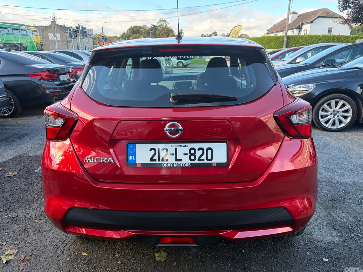 Nissan Micra Hatchback, Petrol, 2021, Red