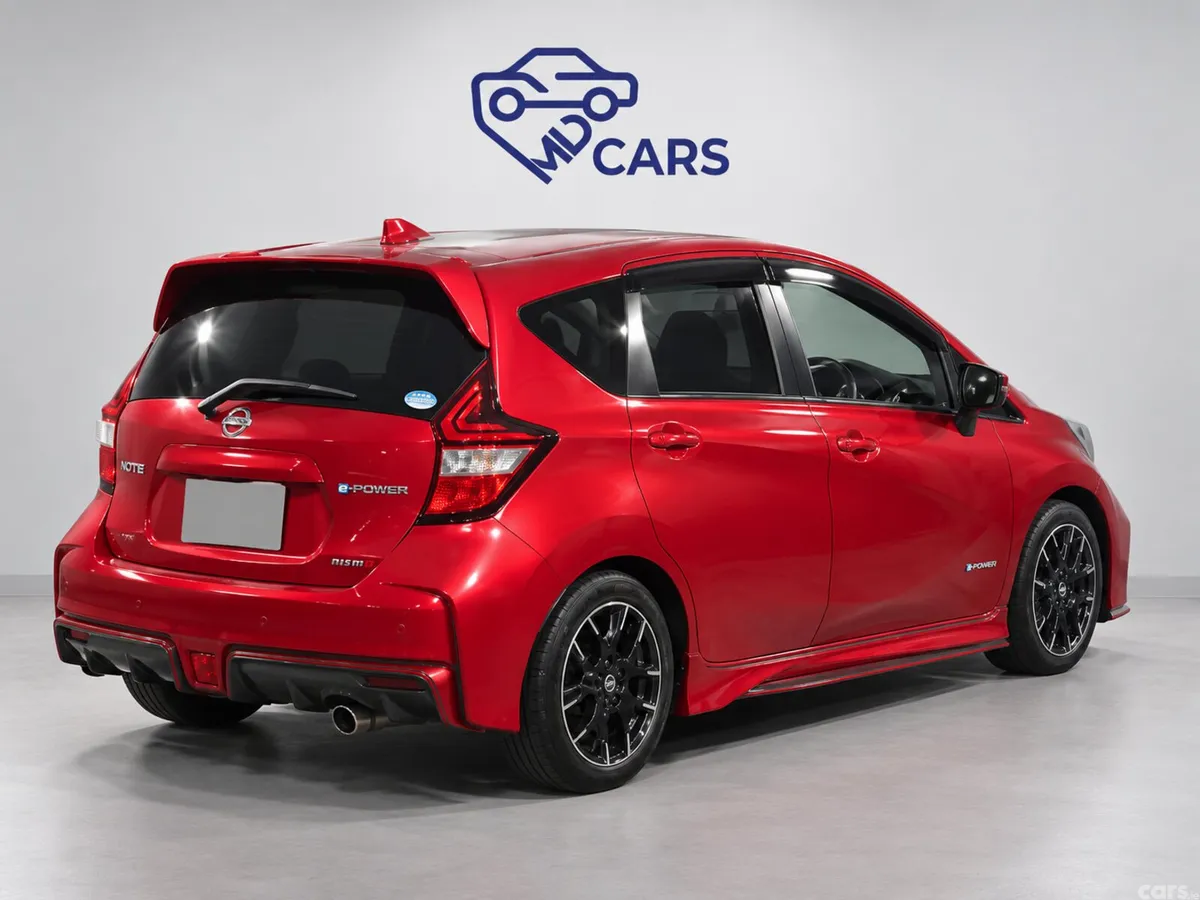 Nissan Note Hatchback, Petrol Hybrid, 2017, Red