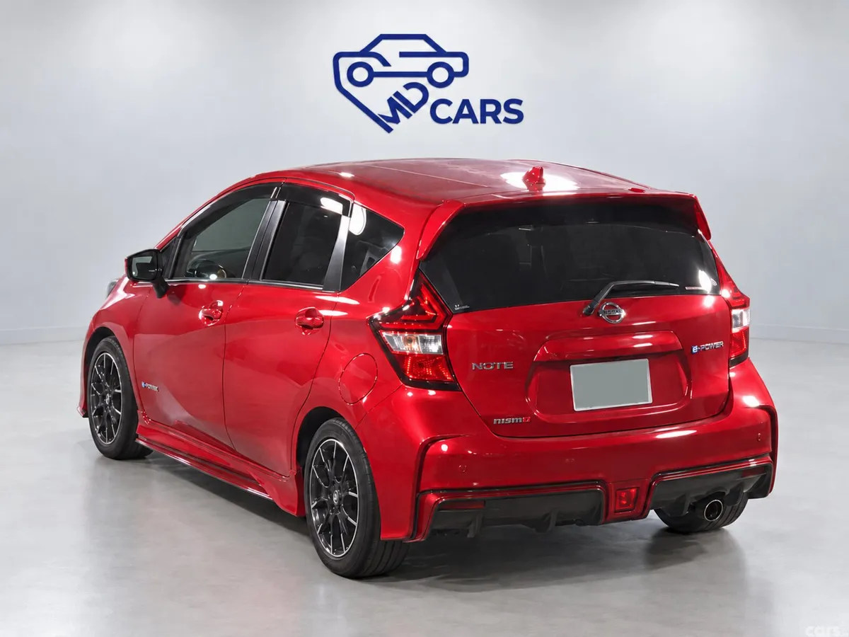 Nissan Note Hatchback, Petrol Hybrid, 2017, Red