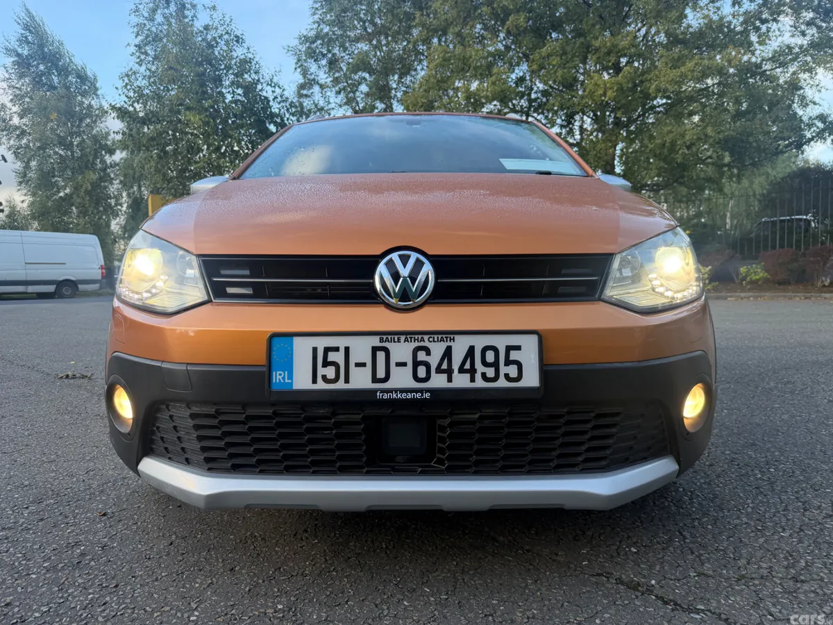 Volkswagen Polo Hatchback, Petrol, 2015, Orange