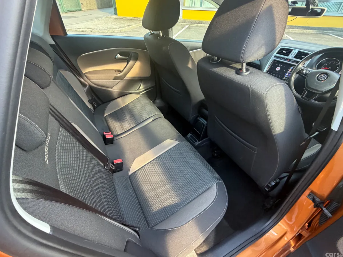 Volkswagen Polo Hatchback, Petrol, 2015, Orange