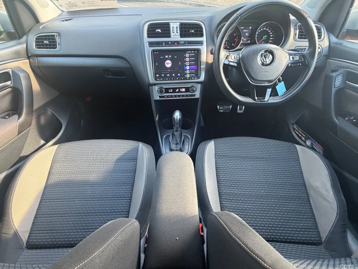 Volkswagen Polo Hatchback, Petrol, 2015, Orange