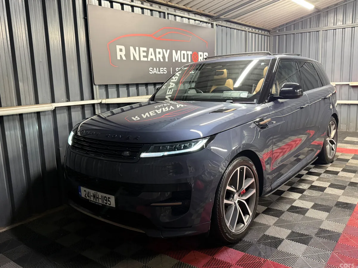 Land Rover Range Rover Sport SUV, Petrol Plug-in Hybrid, 2024, Blue