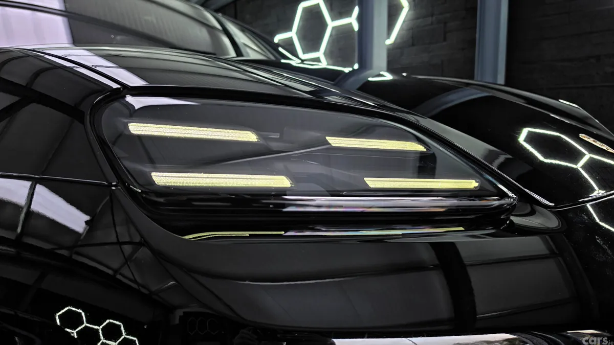 Porsche Macan SUV, Electric, 2024, Black