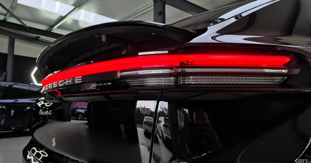 Porsche Macan SUV, Electric, 2024, Black