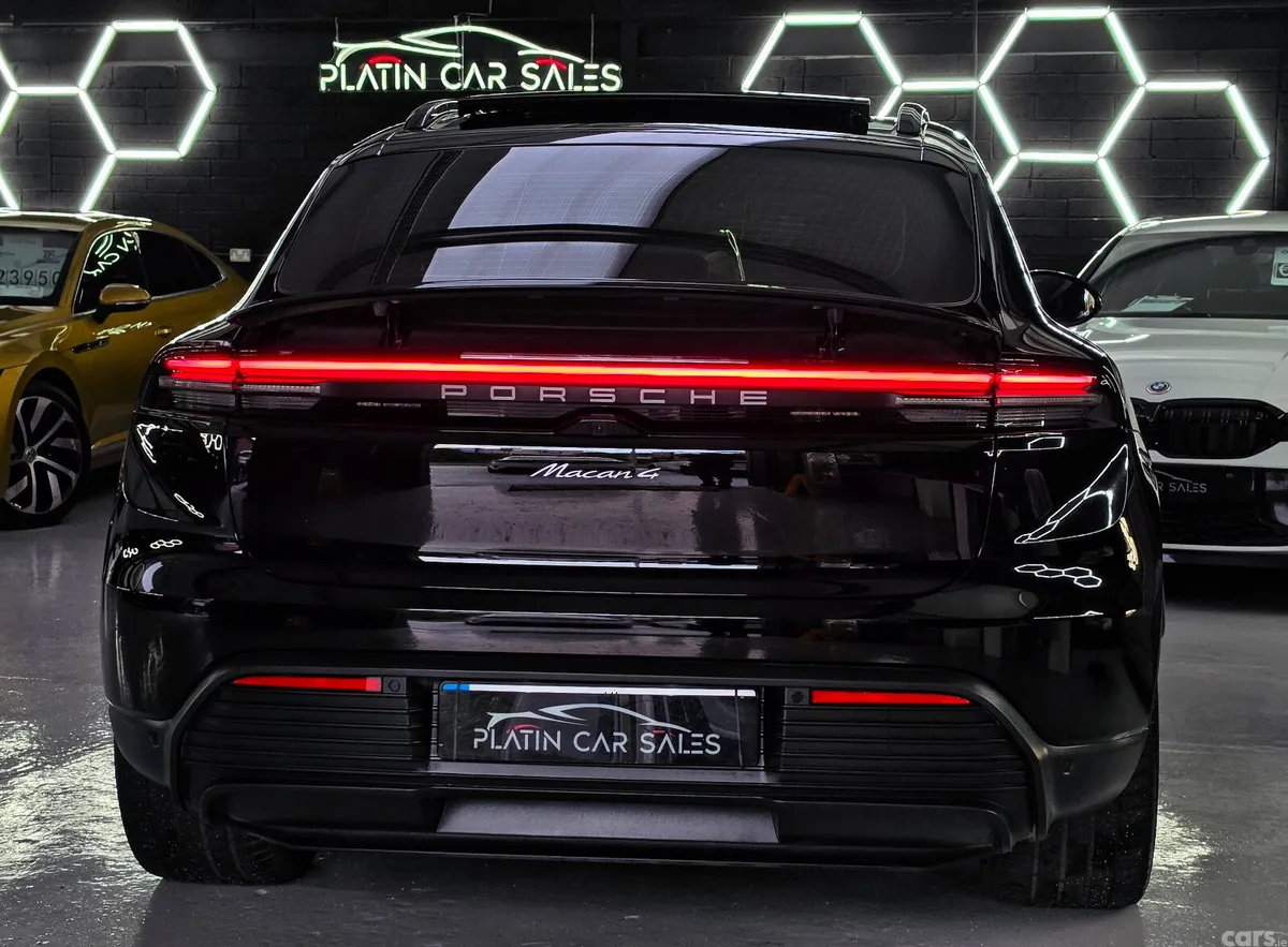 Porsche Macan SUV, Electric, 2024, Black