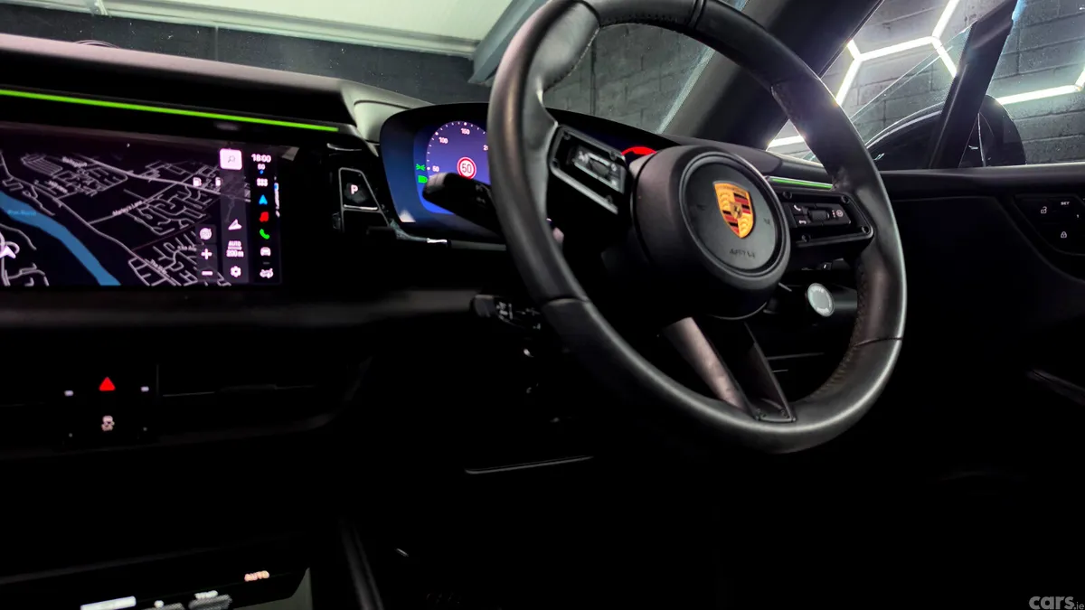Porsche Macan SUV, Electric, 2024, Black