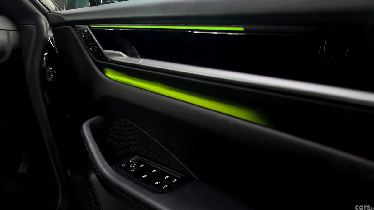 Porsche Macan SUV, Electric, 2024, Black