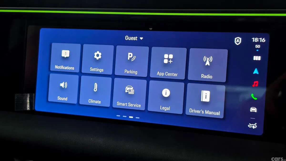 Porsche Macan SUV, Electric, 2024, Black