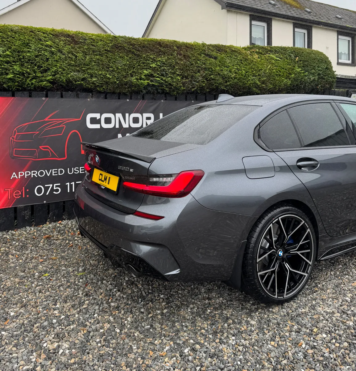 BMW 3-Series Saloon, Petrol Hybrid, 2022, Grey