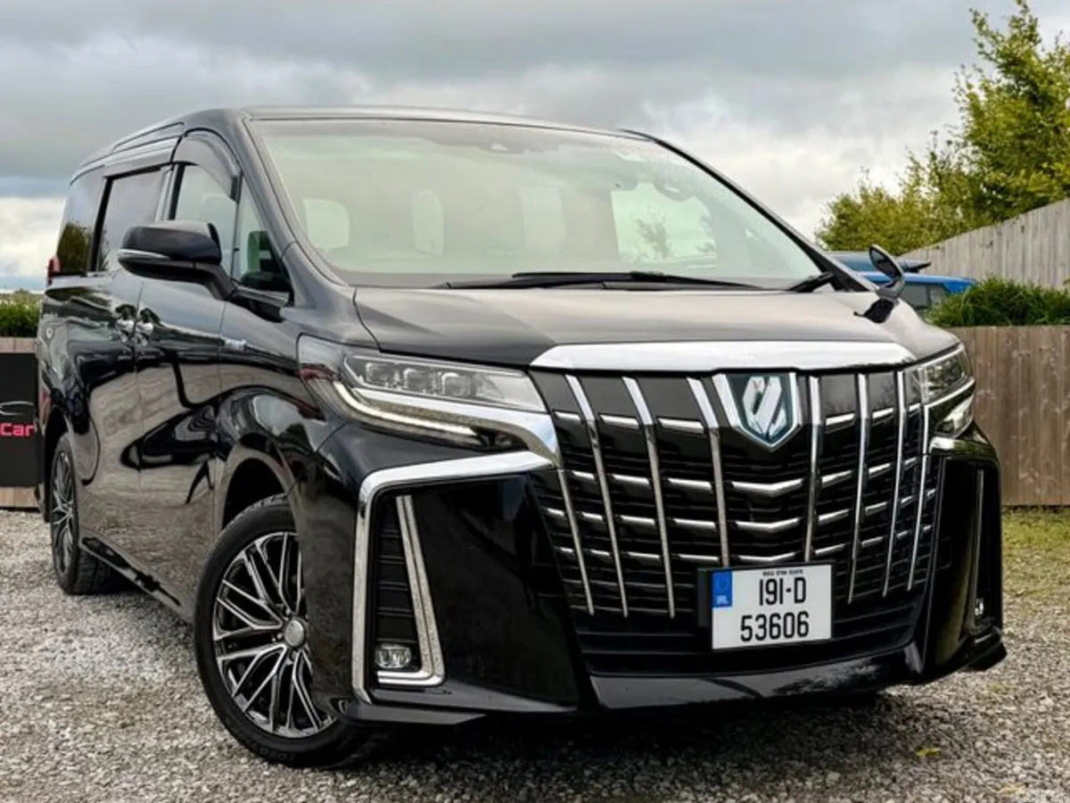 Toyota Alphard MPV, Petrol Hybrid, 2019, Black