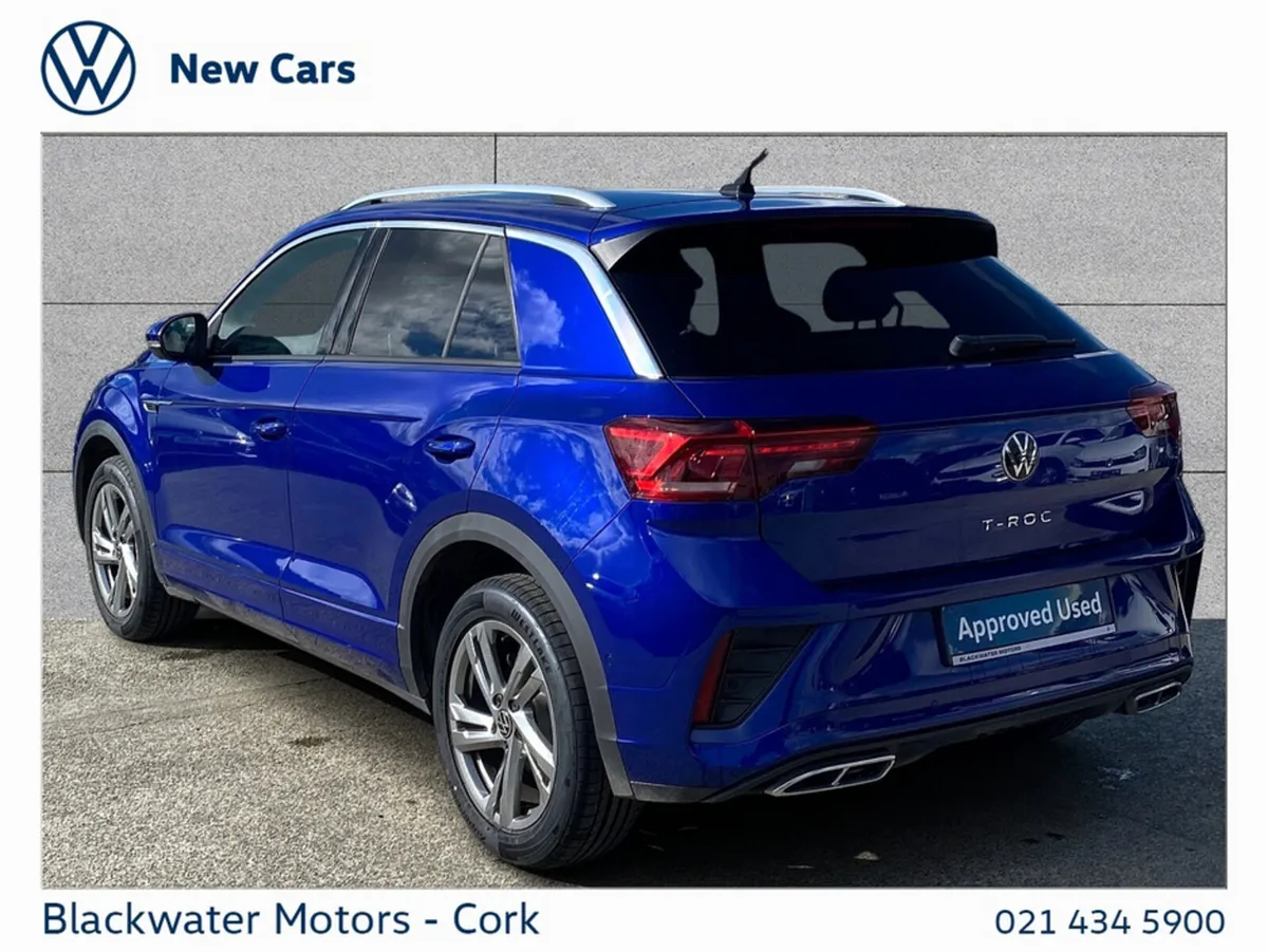 Volkswagen T-Roc SUV, Petrol, 2023, Blue