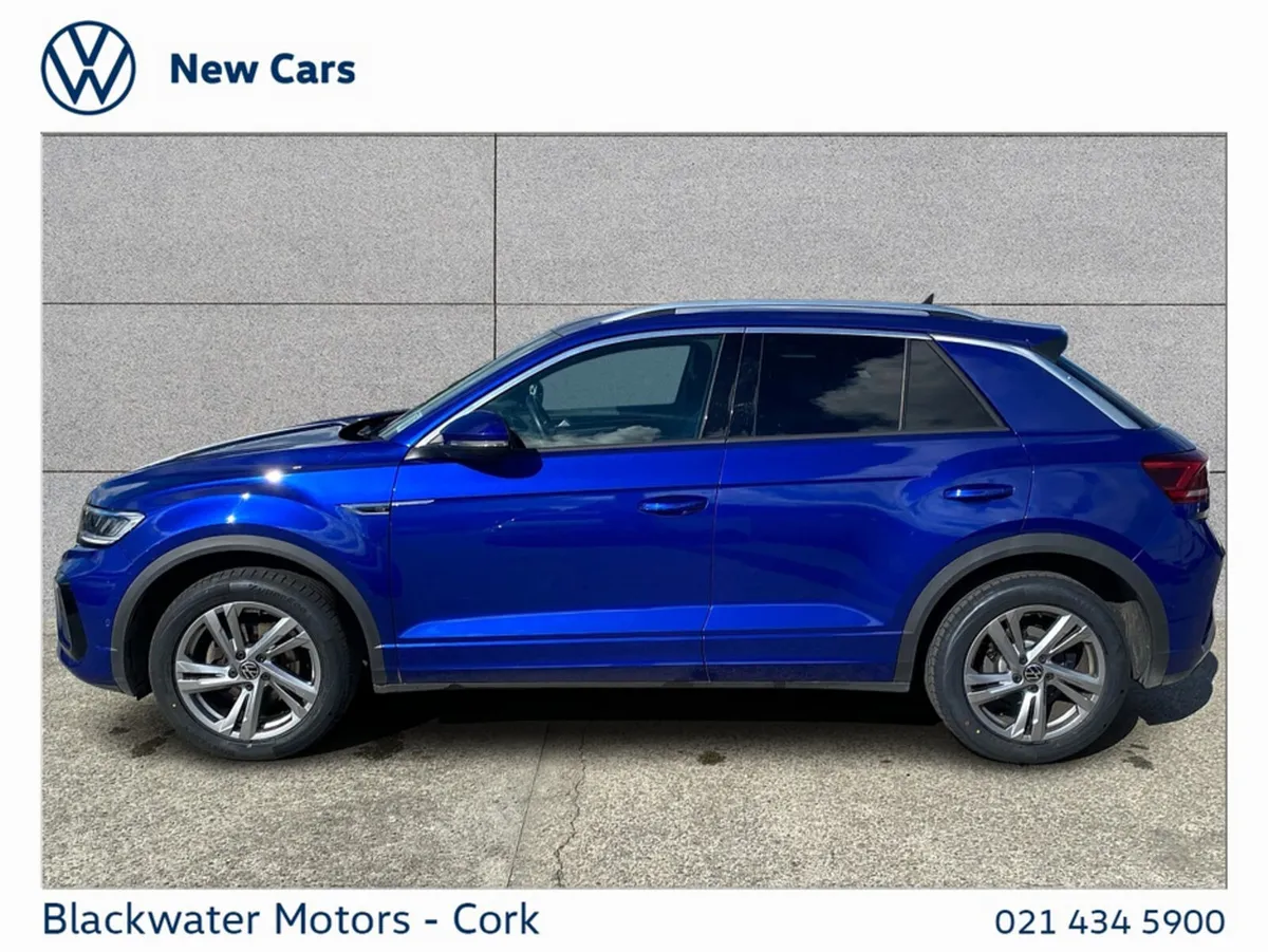Volkswagen T-Roc SUV, Petrol, 2023, Blue