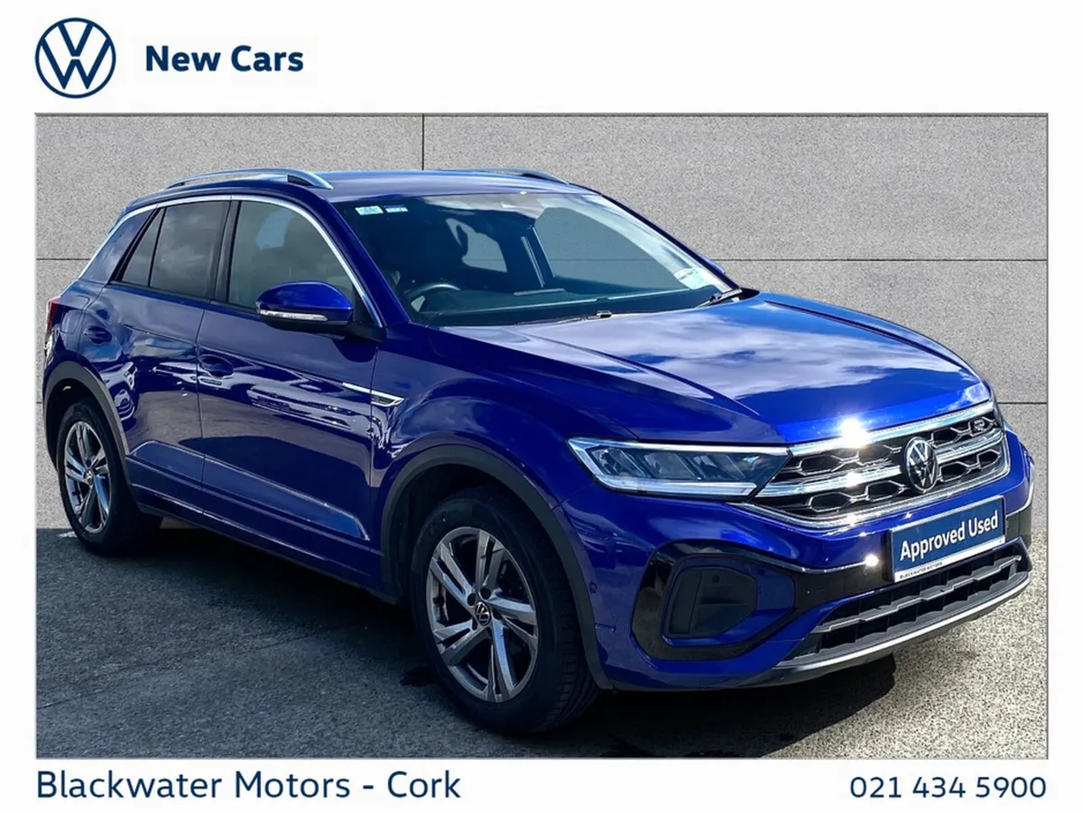 Volkswagen T-Roc SUV, Petrol, 2023, Blue