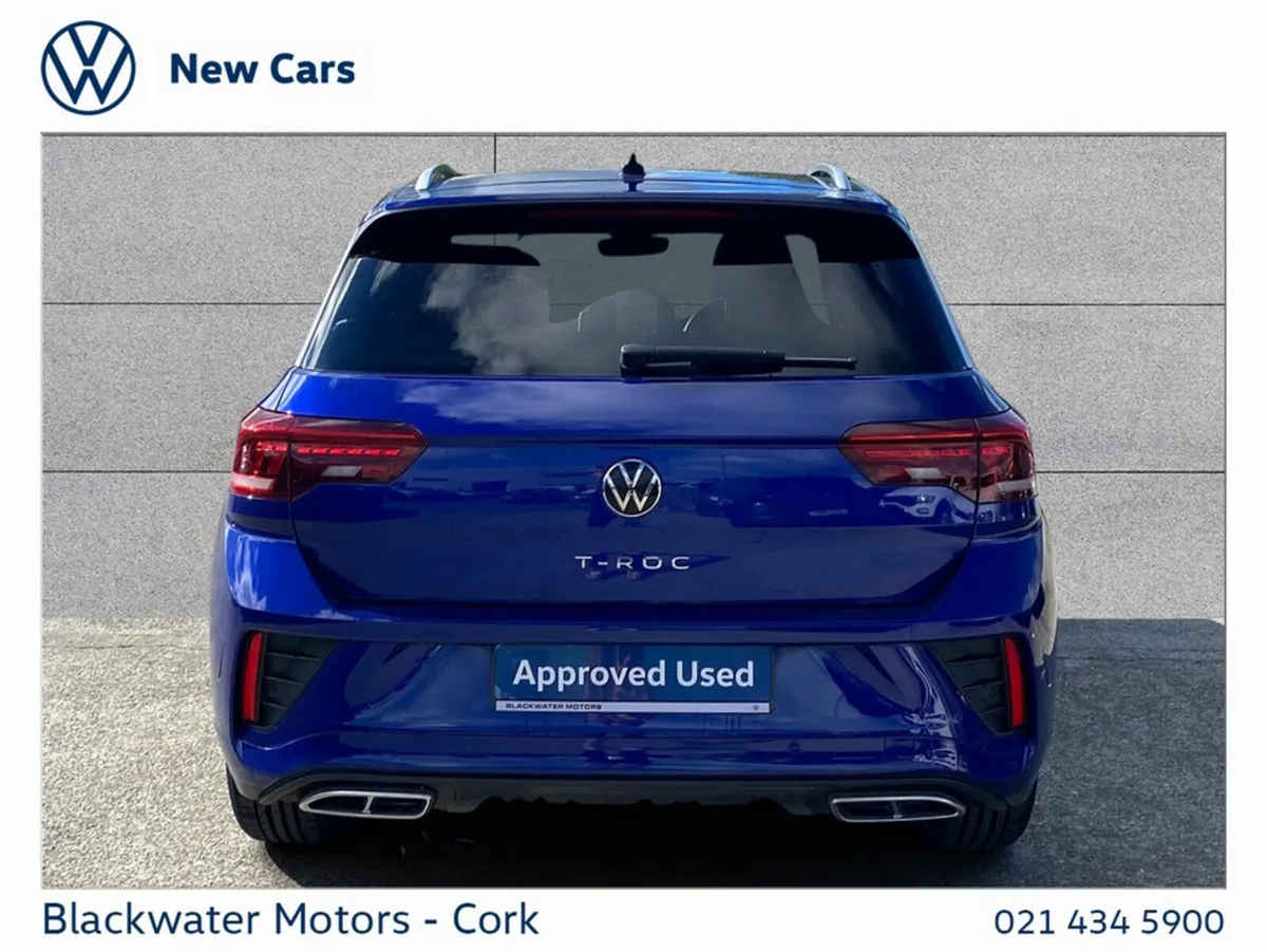 Volkswagen T-Roc SUV, Petrol, 2023, Blue