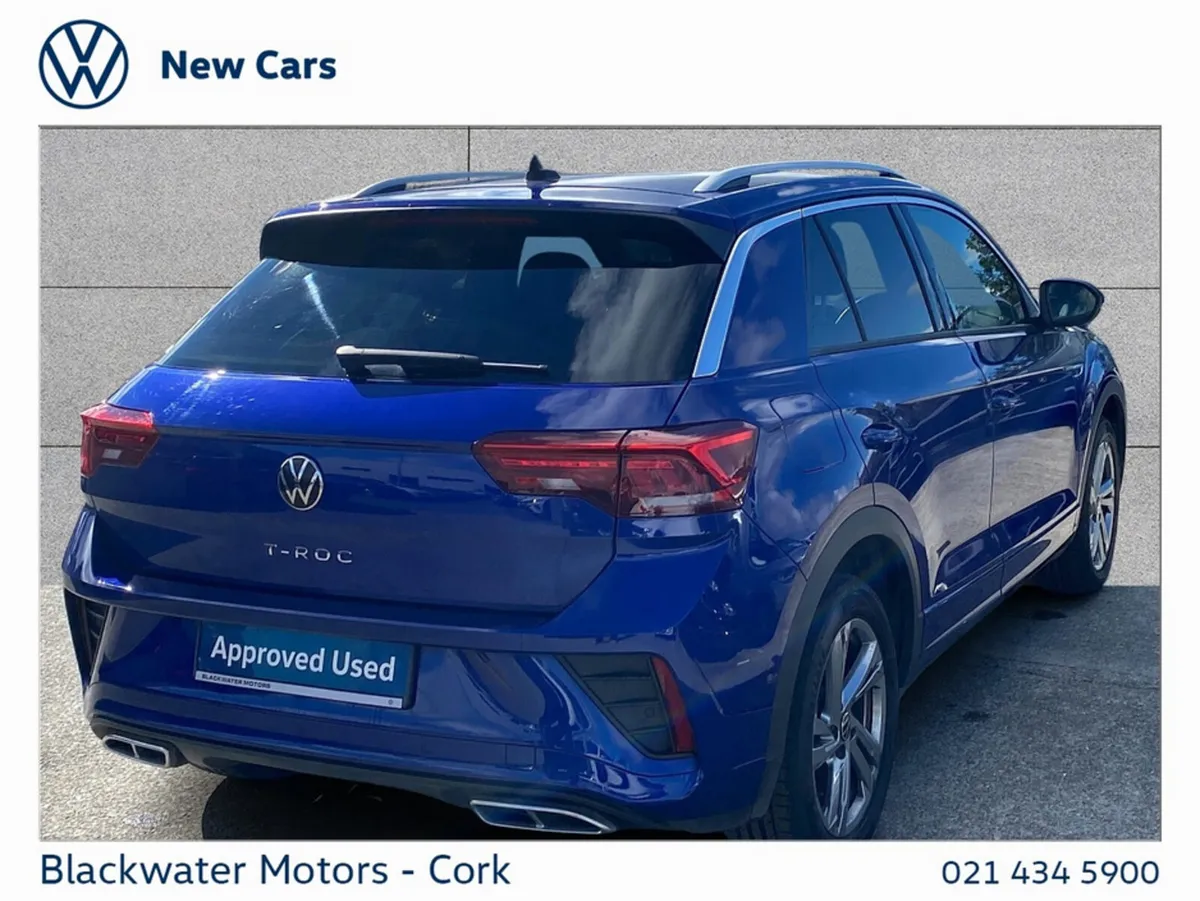 Volkswagen T-Roc SUV, Petrol, 2023, Blue