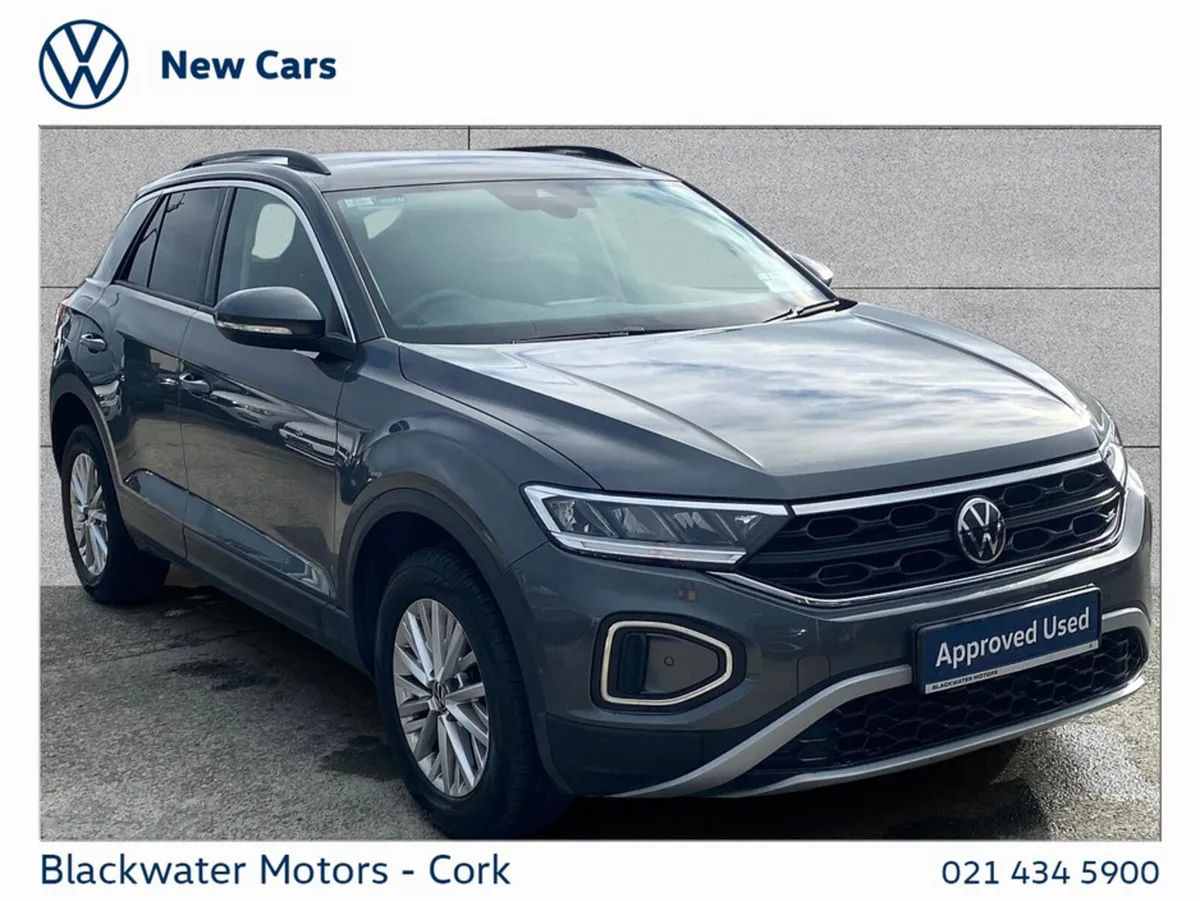 Volkswagen T-Roc SUV, Petrol, 2023, Grey